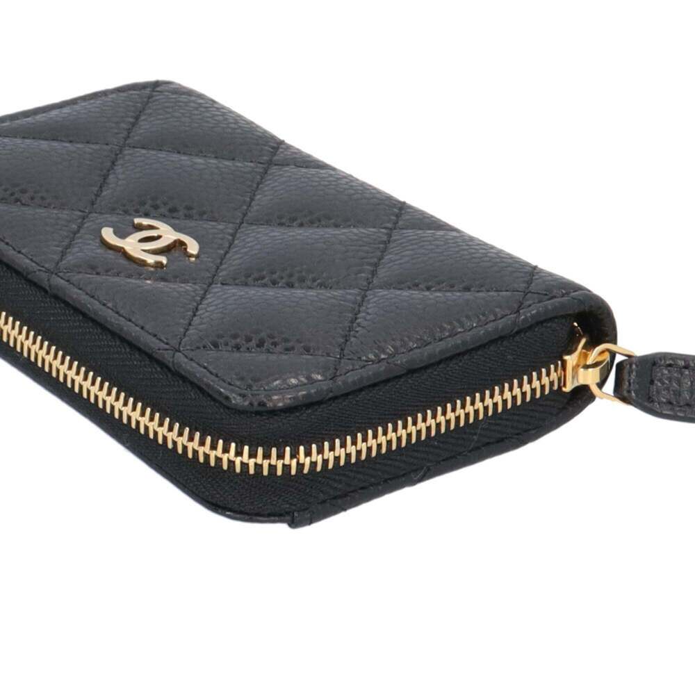 CHANEL Black Caviar Leather Wallet - Picture 6 of 7